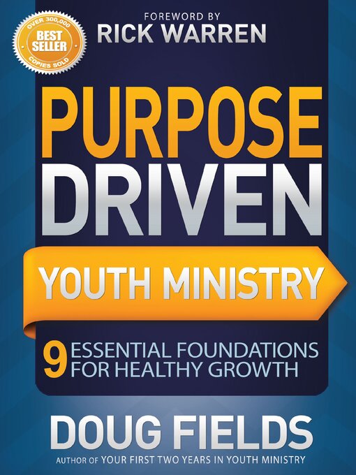 Cover image for Purpose Driven Youth Ministry